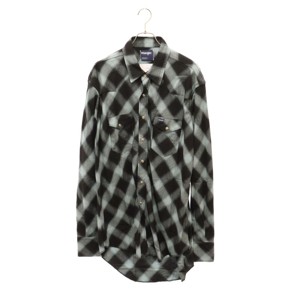 SUGARHILL (シュガーヒル) 23SS×WRANGLER BIG OMBRE COWBOY SHIRT 