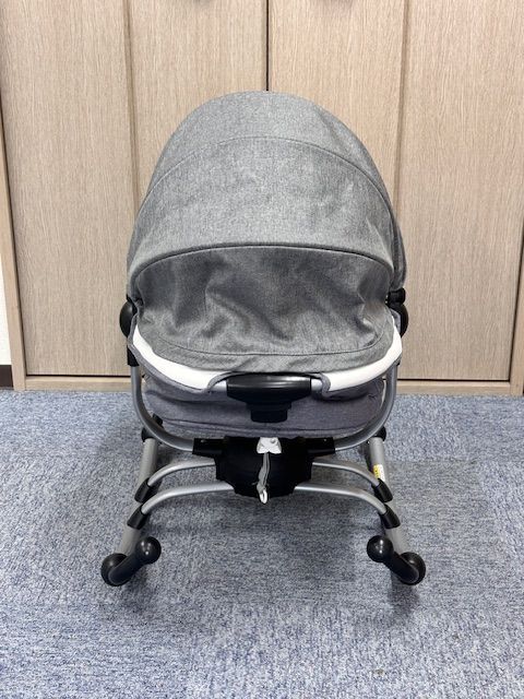 【美品】KATOJI ベビーバウンサー ターン360 グレー 03813 クリーニング済み KATOJI バウンサーターン360° KATOJI 説明書付