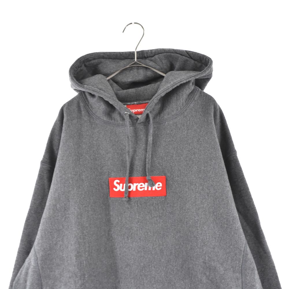 Supreme 2021AW Box Logo Hooded Sweatshirt Black シュプリーム ボックスロゴフーデッドスウェットシャツ プルオーバーパーカー ブラック サイズS【220904】【新古品】【me04】