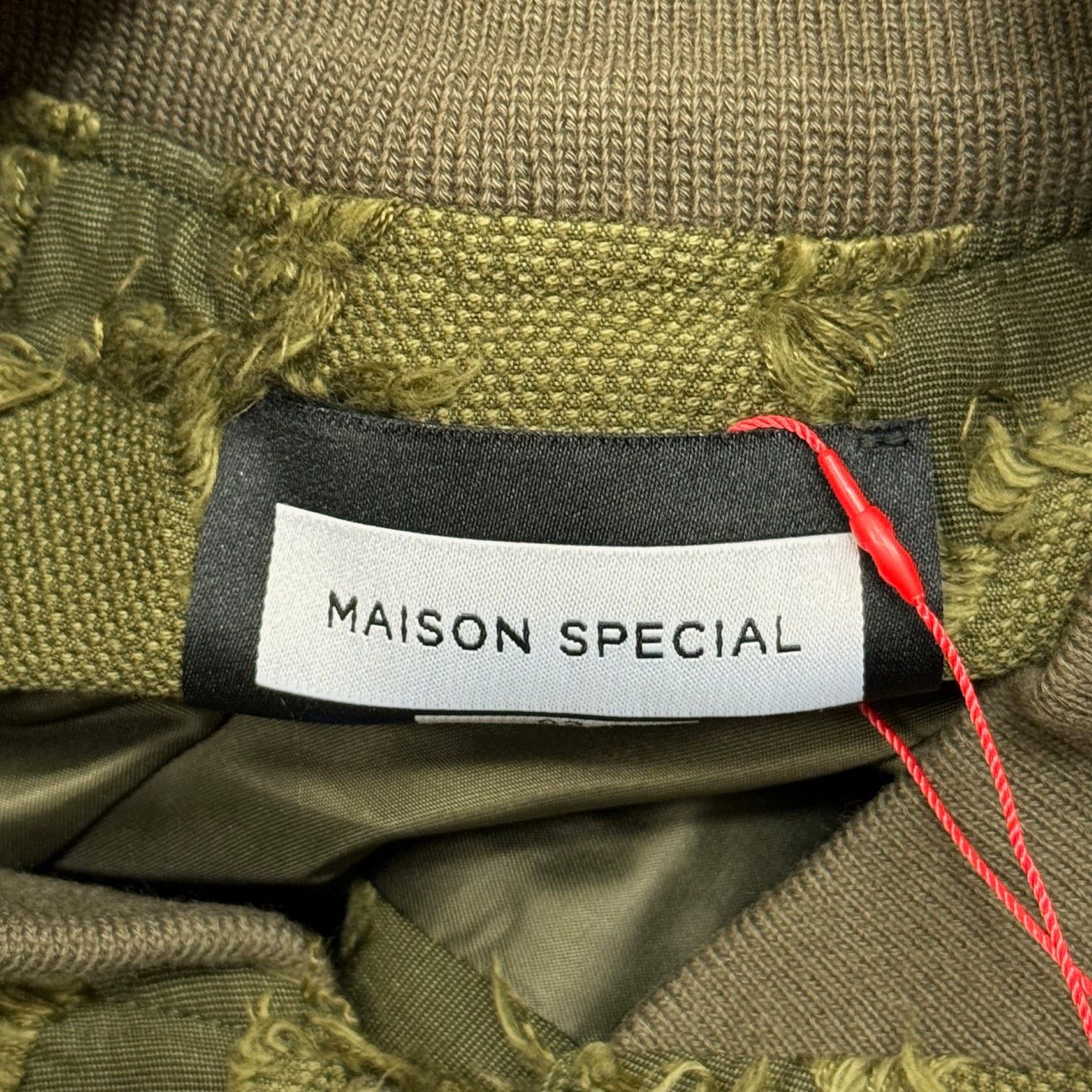 定価47300円 新品 MAISON SPECIAL ダイヤフリンジジャガードプライム 