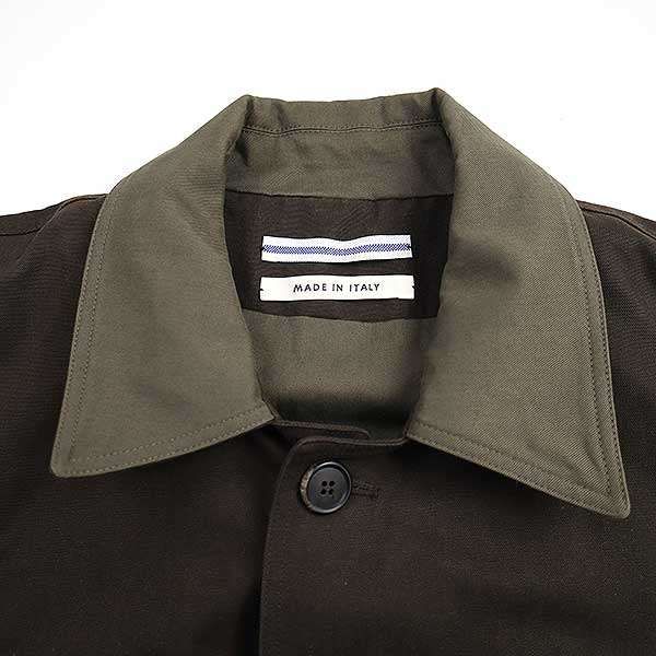 CristaSeya クリスタセヤ OVERSIZED BLOUSON WITH LEATHER PATCH
