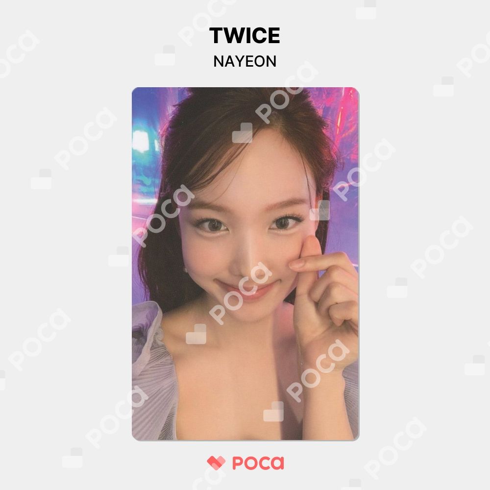 TWICE Taste of love フィルムキーリング トレカ ナヨン TWICE ナヨン トレカ Taste of Love 公式 トレカ - メルカリ