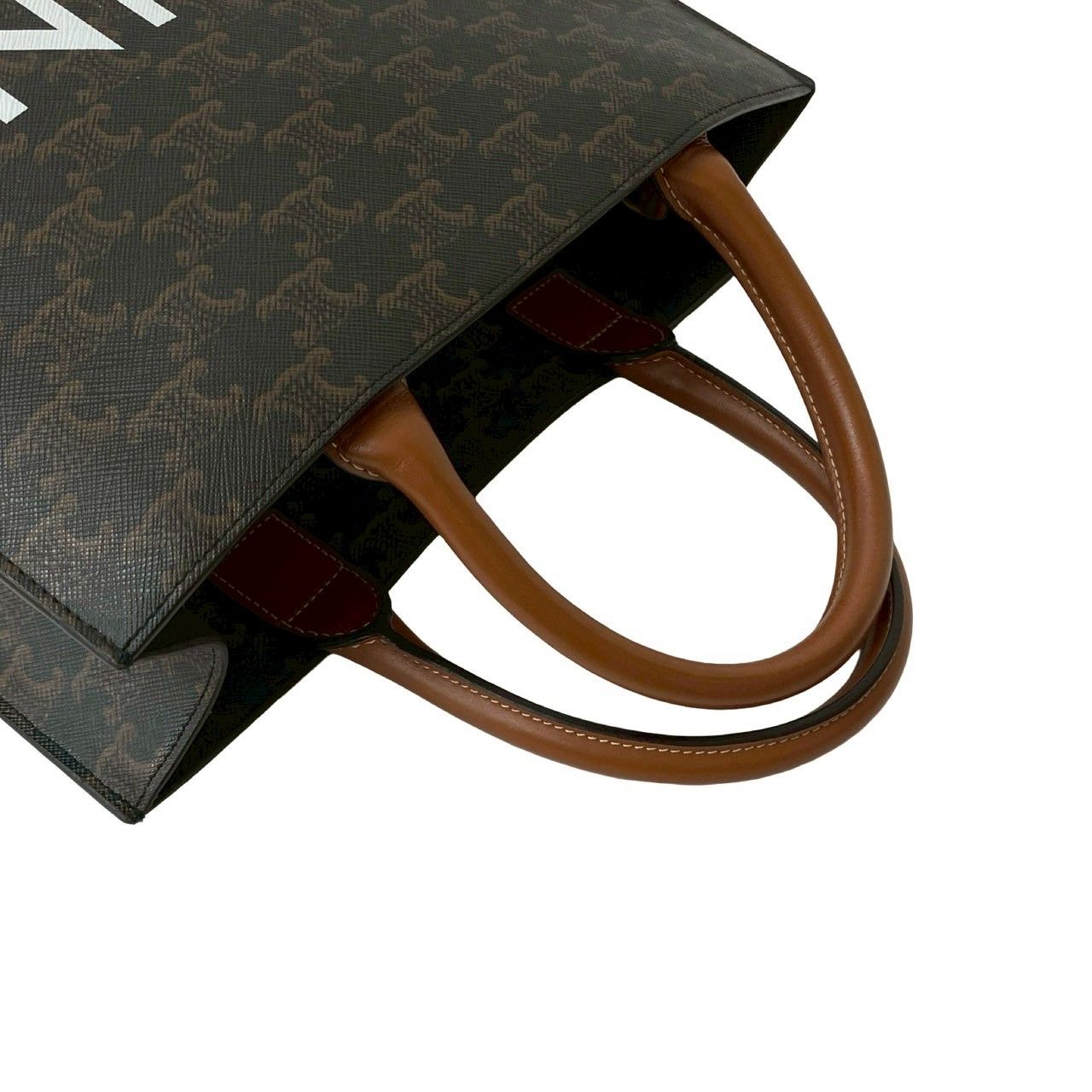 【極美品】セリーヌ　バーティカルカバ　トートバッグ　ハンド　ショルダー　レザー 極 美品 CELINE セリーヌ バーティカル カバ スモール レザー 本