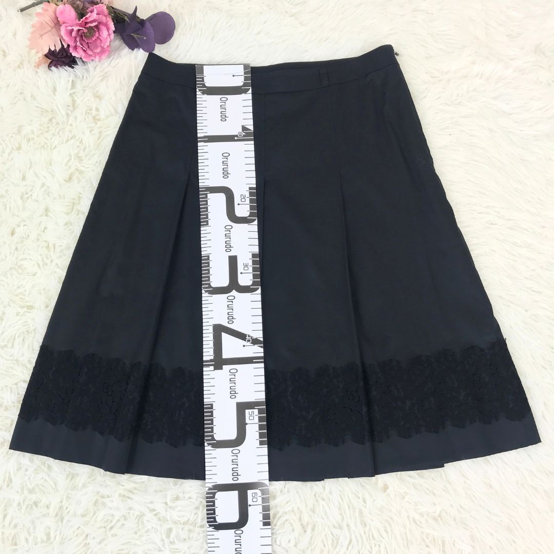 BURBERRY LONDON バーバリー ロンドン スカート 黒 ブラック レース