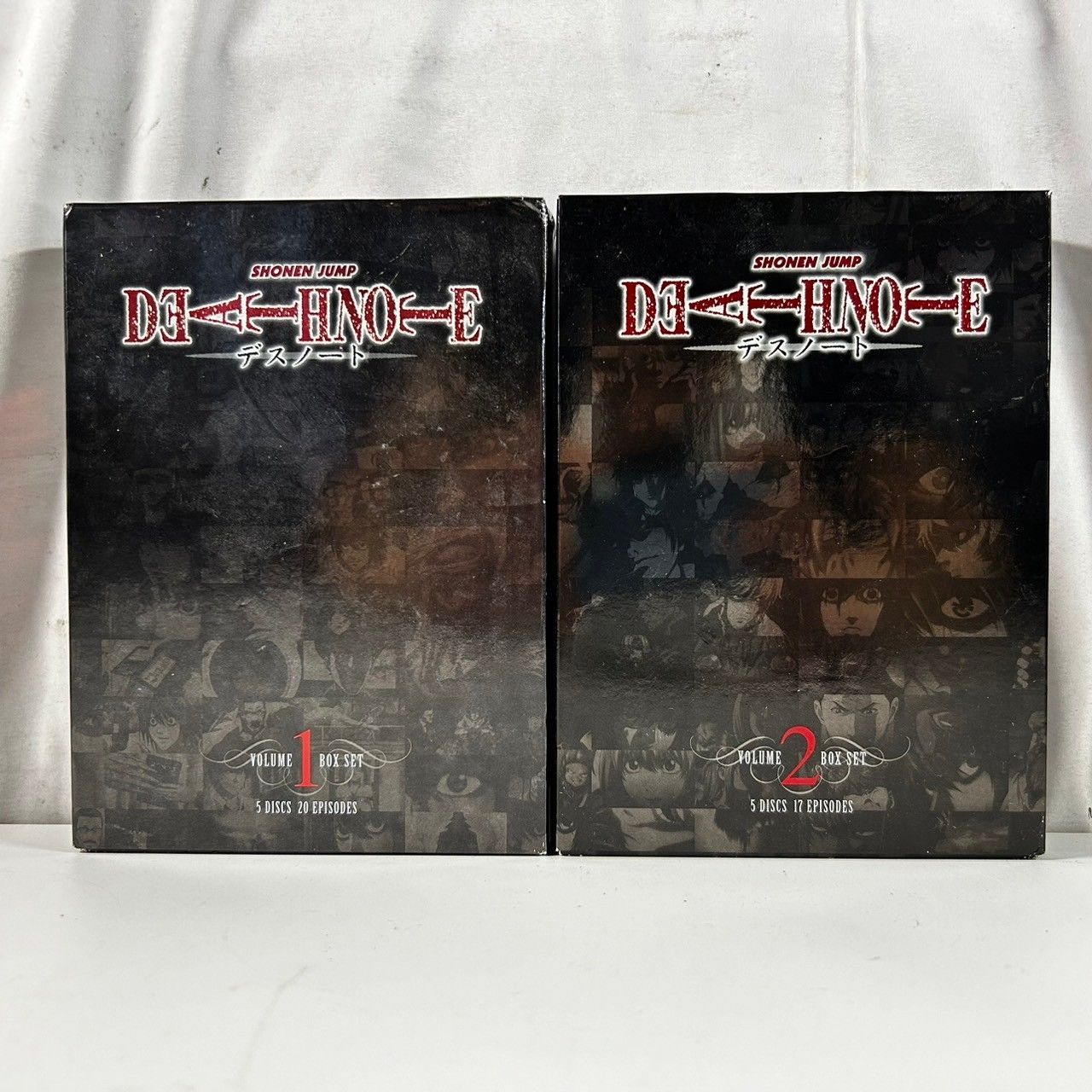 デスノート DEATH NOTE DVD BOX 北米版 1、2 セット 日本語視聴可 (管理番号：PLS4679) - メルカリ