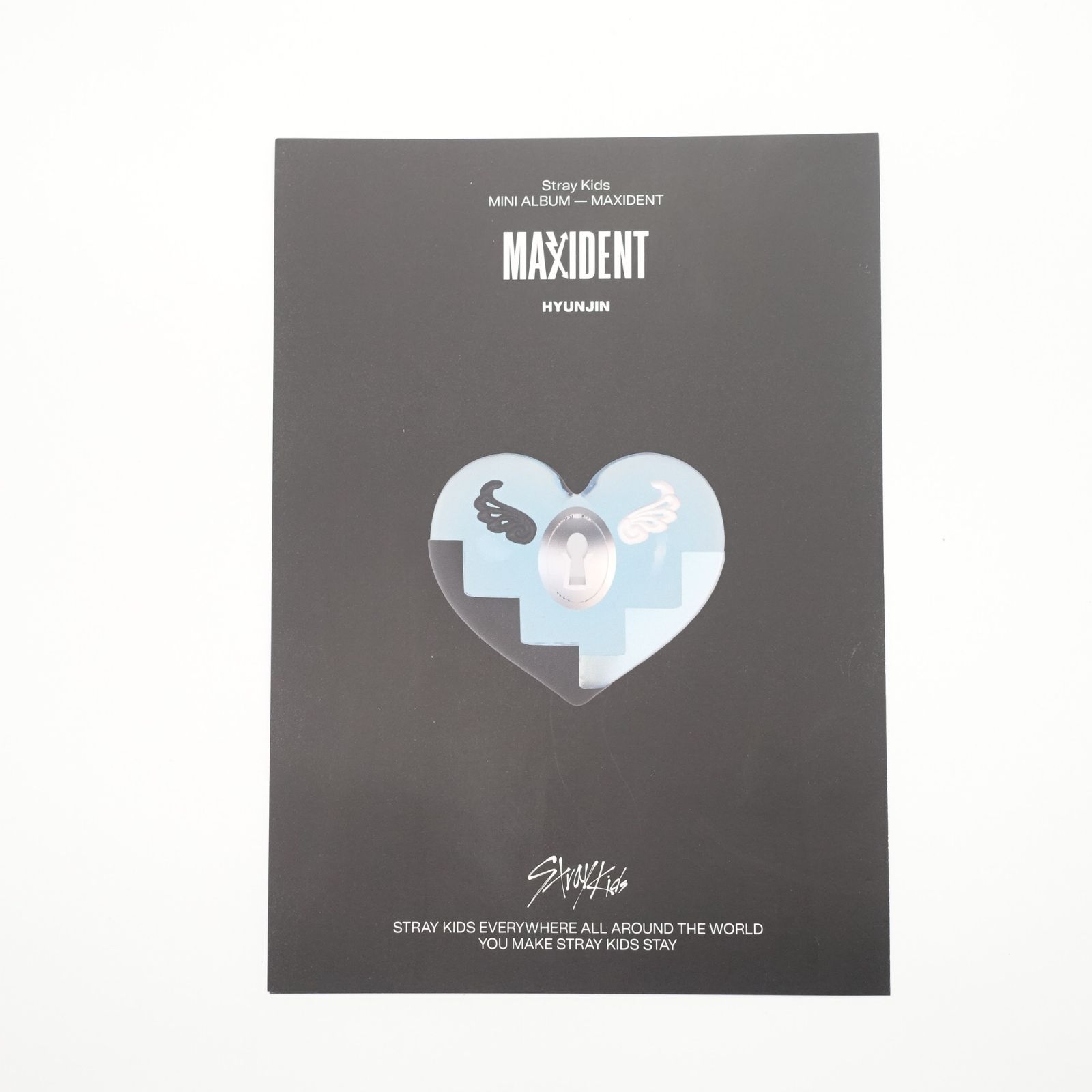 Stray Kids ヒョンジン MAXIDENT ミニポスター CD 未再生