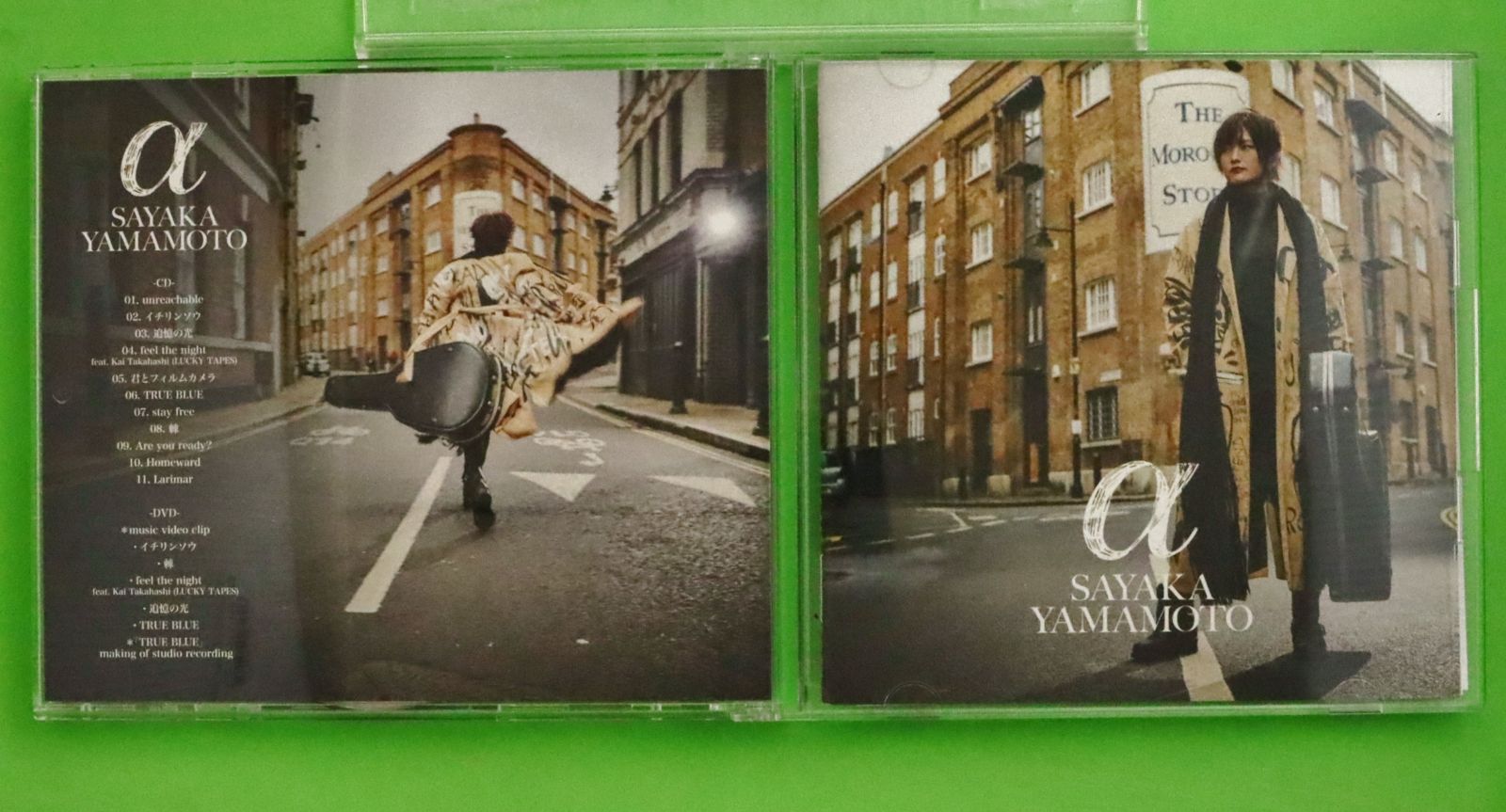 国内盤CD☆山本彩/Sayaka Yamamoto□ α(初回限定盤)(DVD付