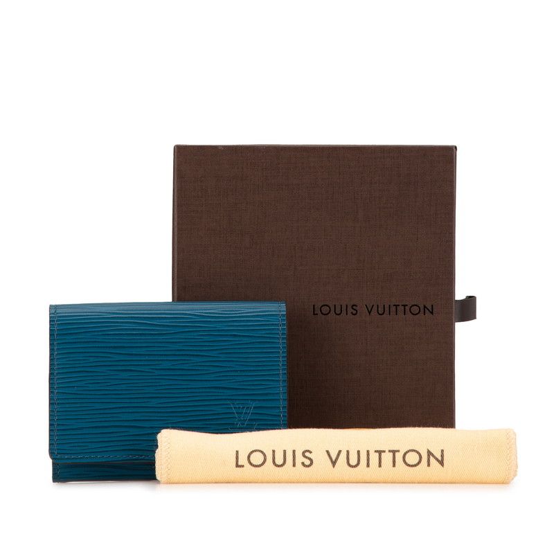 ルイヴィトン エピ ブルーセレスト アンヴェロップカルトドゥヴィジット　名刺入れ ルイ ヴィトン エピ アンヴェロップ カルト ドゥ ヴィジット カード
