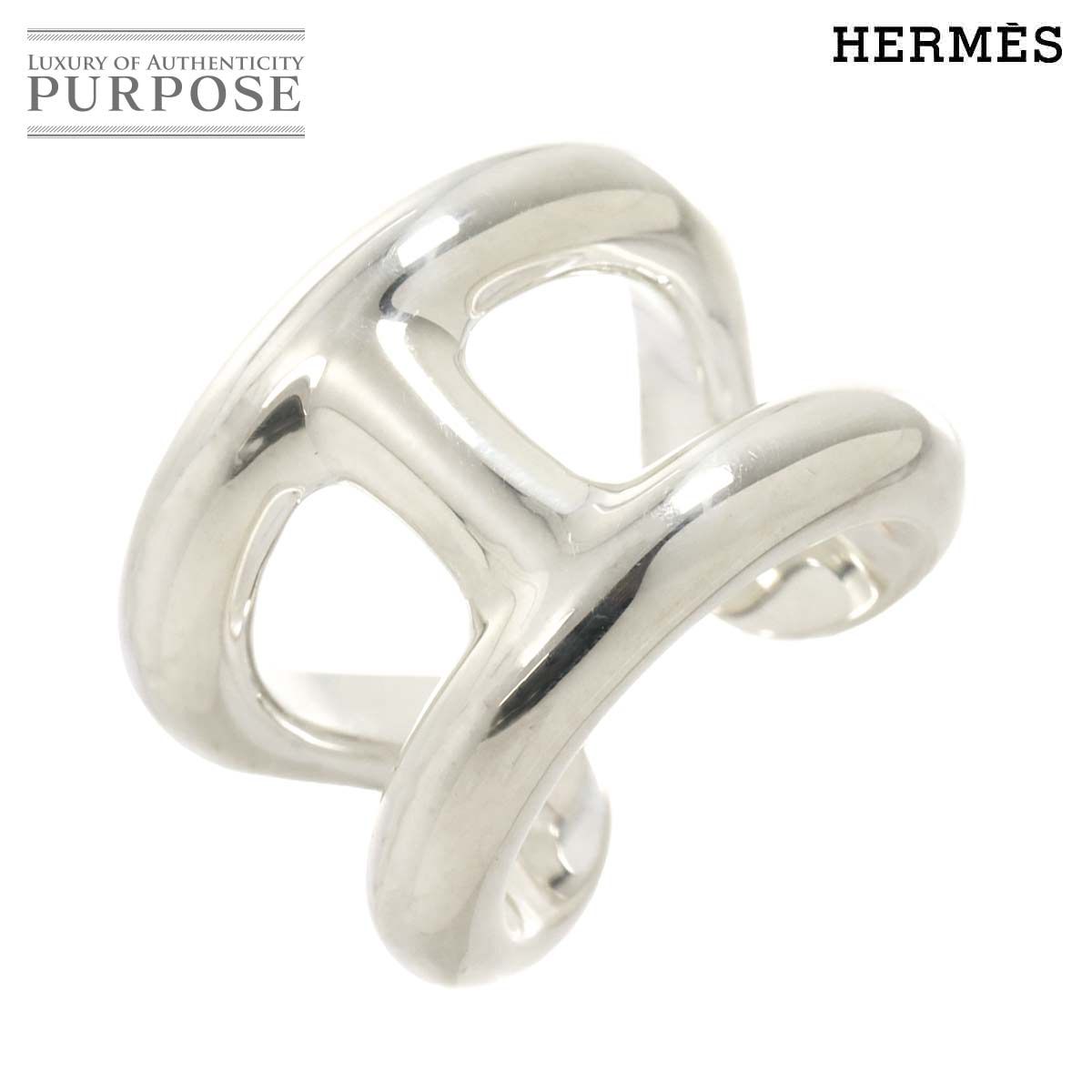 エルメス HERMES オスモズ GM #51 リング SV シルバー 925 指輪