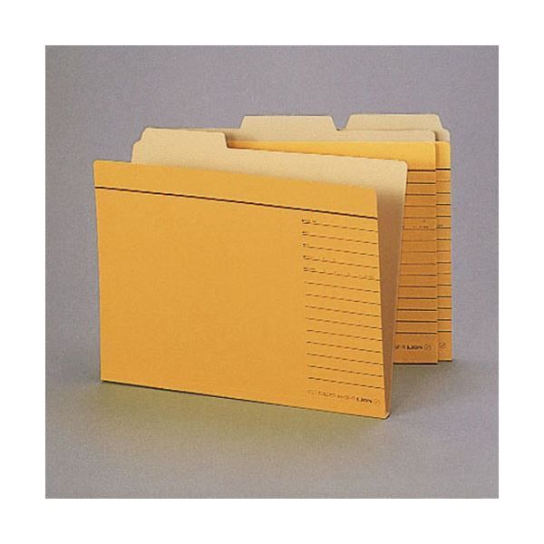 まとめ ライオン事務器 カットフォルダー A5判A5-3F-R-30P 1パック 30冊