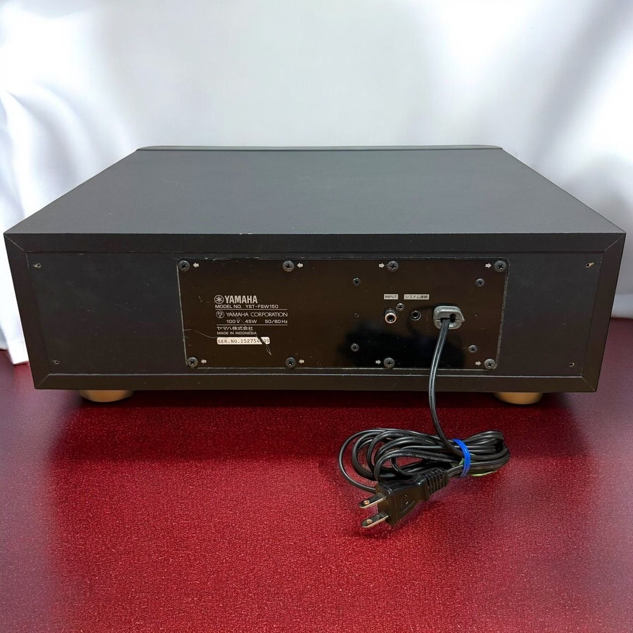 YAMAHA ヤマハ YST-FSW150 サブウーファー システム Amazon.co.jp: YAMAHA サブウーファーシステム YST-FSW150(B