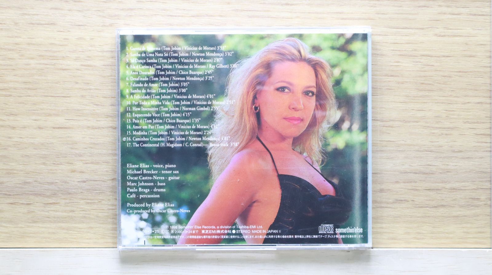 中古CD☆イリアーヌ/Eliane Elias□ Eliane Elias Sings Jobim