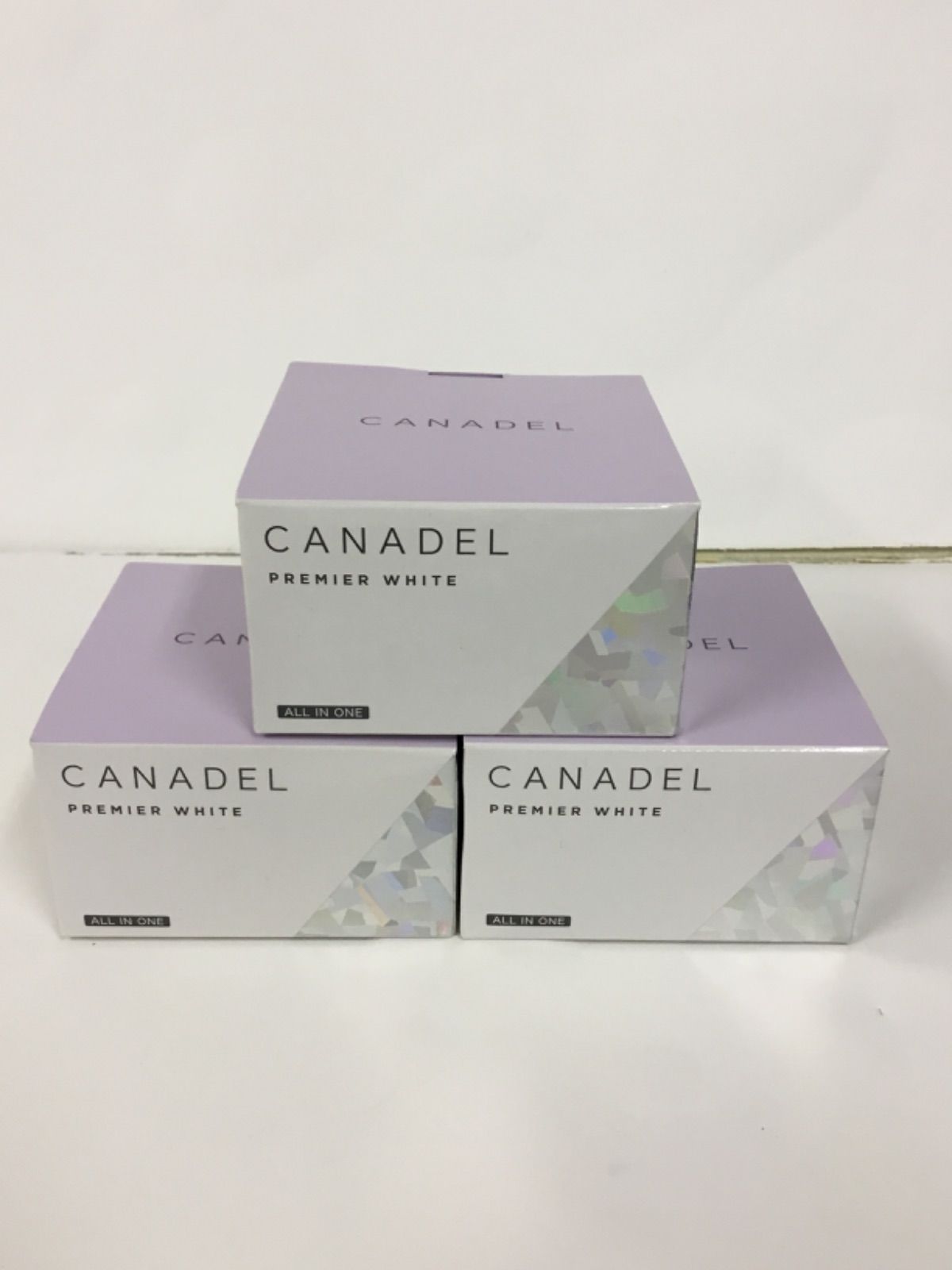 F1529 CANADEL カナデル プレミアホワイト オールインワン (美容液クリーム) 58g×3点セット