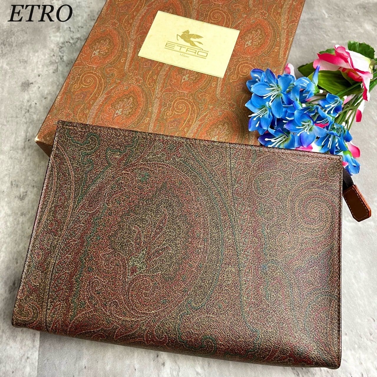 エトロ ETRO セカンドバック ポーチ 鞄 最大76%OFFクーポン - バッグ