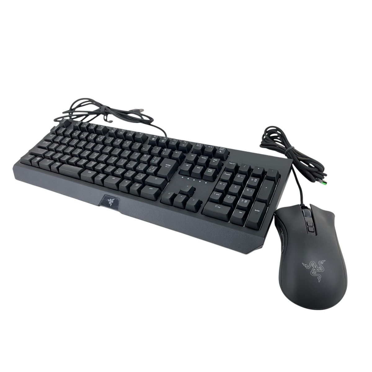 RAZER DEATHADDER RZ01-0321 マウス RAZER RZ03-0286 キーボード グリーン軸 PC 周辺機器 K9988185