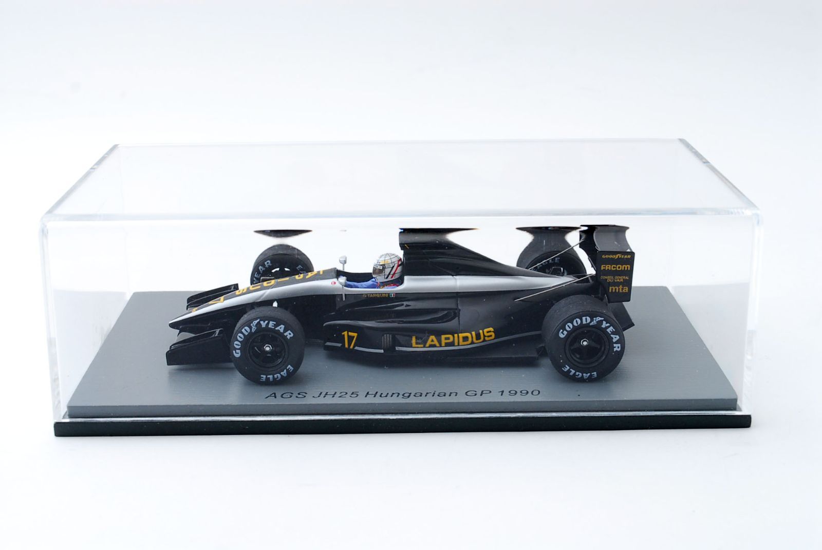 SPARK-MODEL S7222 Scale 1/43 | AGS F1 JH25 N 17 HONGRIE GP