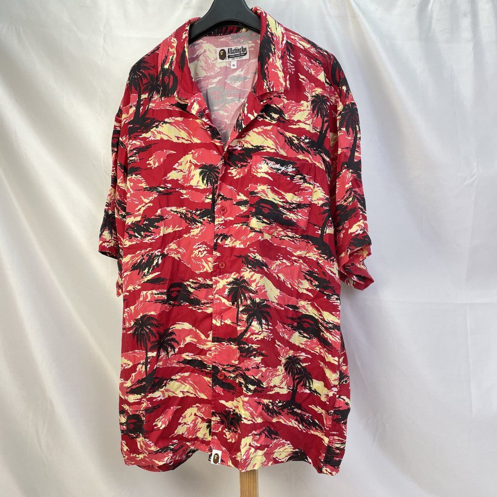a bathing ape マルチカモ 半袖シャツ Sサイズ ベイプ ☆リバーシブル☆ マルチカモ Tシャツ Sサイズ a bathing ape
