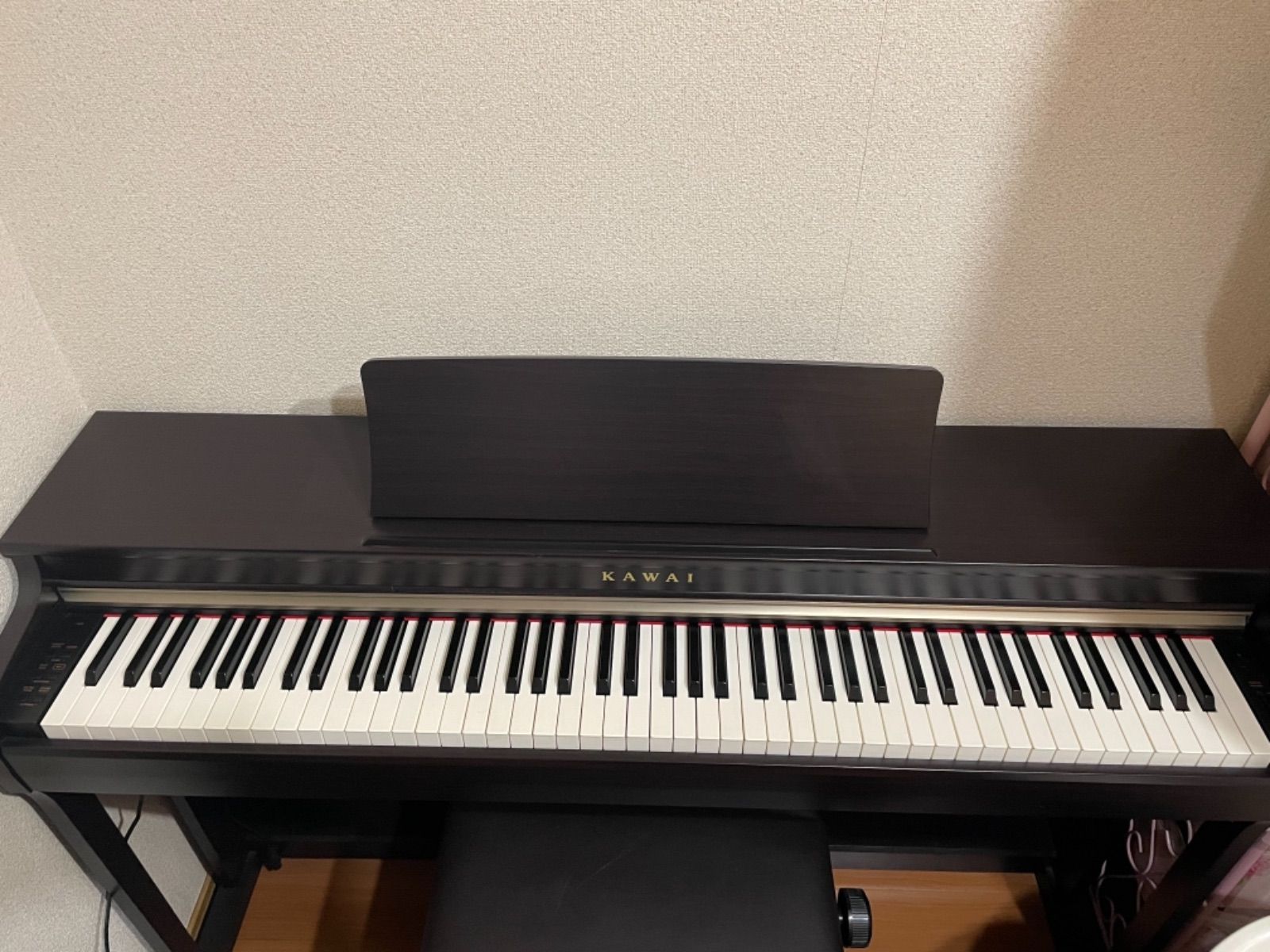 KAWAI ピアノ 音、状態⭕ - 鍵盤楽器