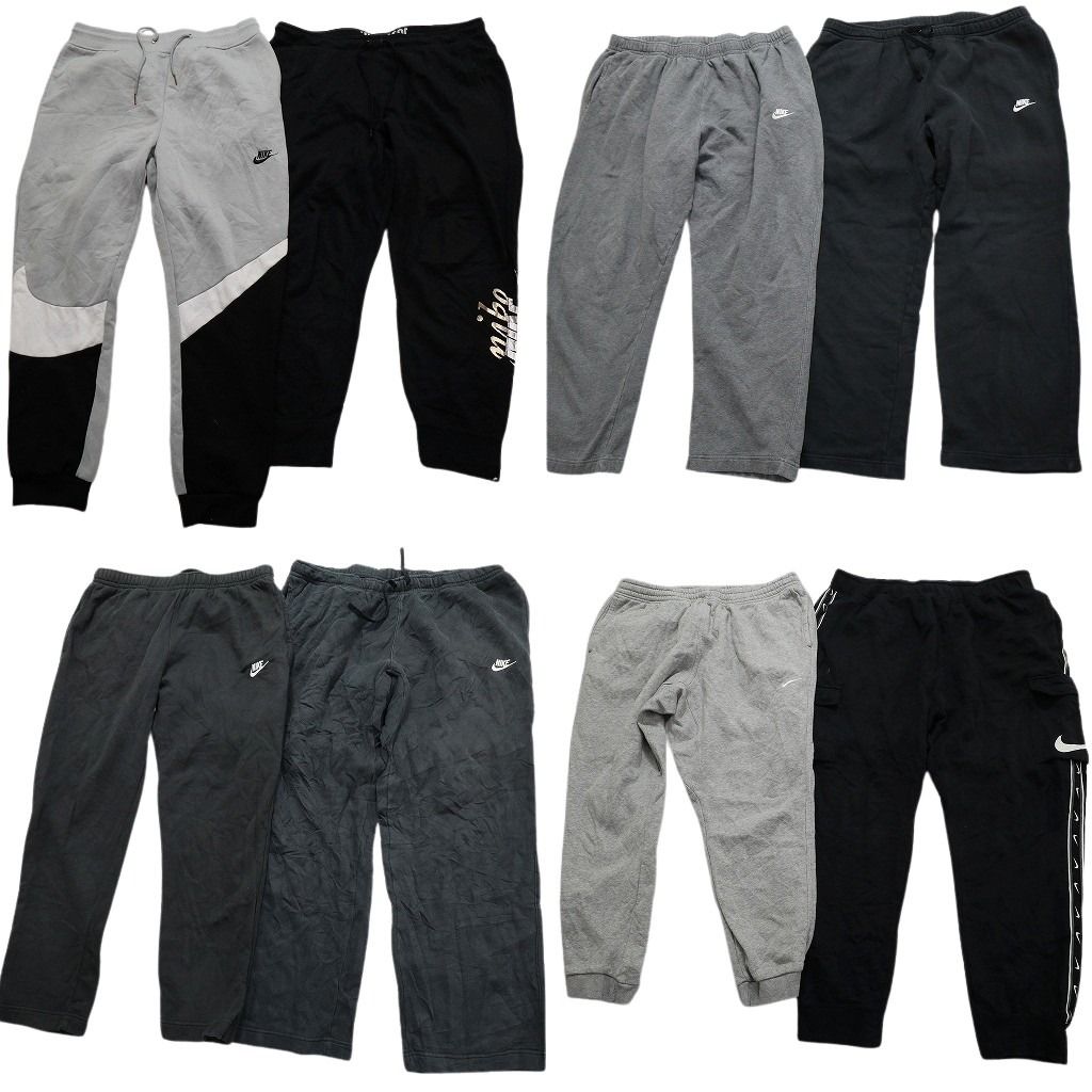 古着卸 ナイキ NIKE スウェット パンツ 8枚セット メンズ 2XL |3XL |4XL カーゴ ジョガーパンツ ワイド 古着 NA0302