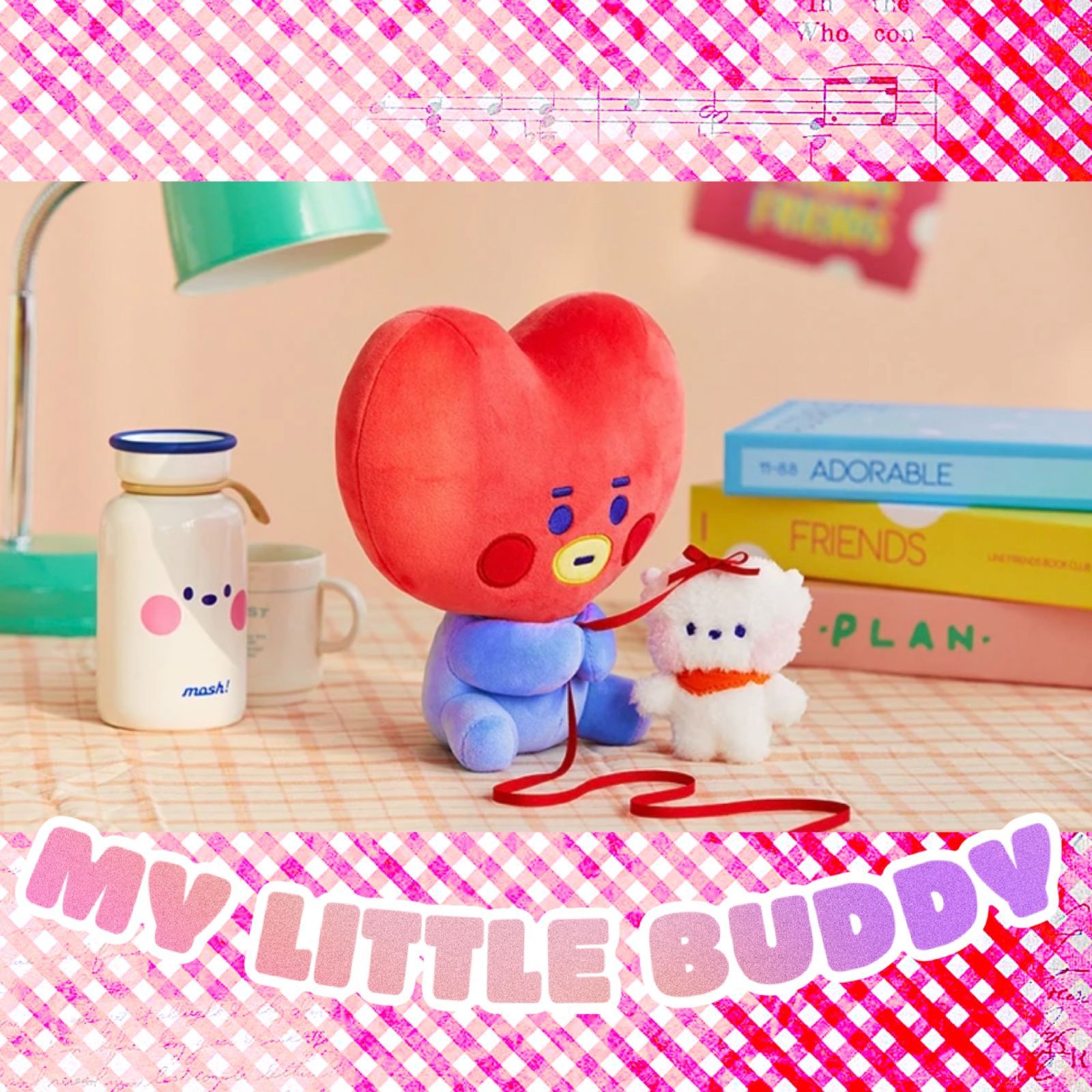 BTS bt21 タタ マイリトルバディ ぬいぐるみ - メルカリ