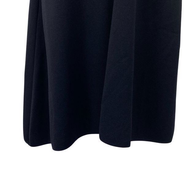 【美品】フォクシー　ロングワンピース　ドレス　サマーニット　ノースリーブ　黒　L 美品】フォクシー ロングワンピース ドレス サマーニット