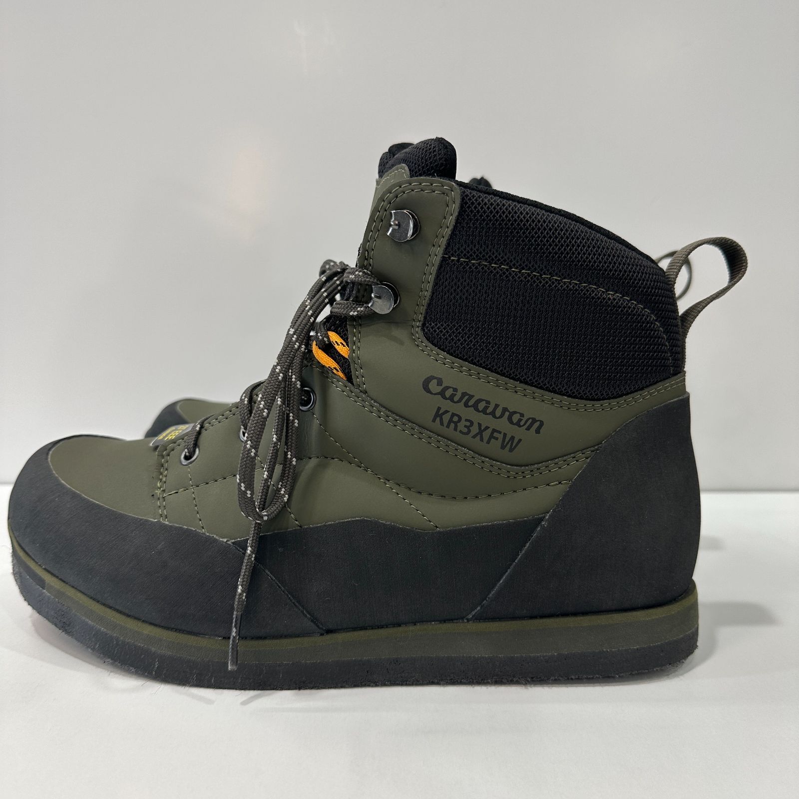 キャラバン 渓流 KR_3XF WIDE 578 カーキ 27.0cm EEE