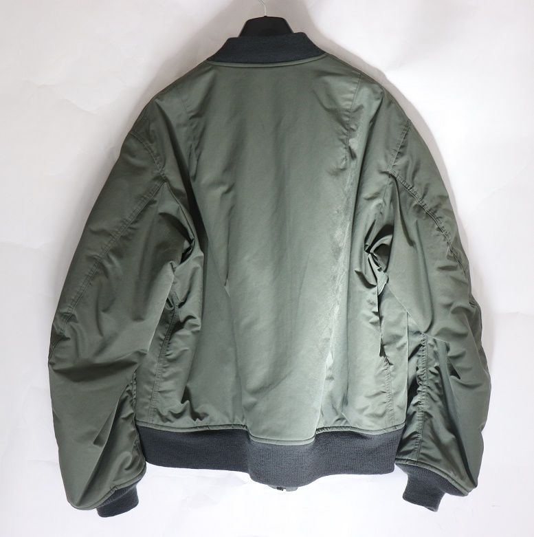 CIOTAシオタ新品メンズMA-1ジャケット サンプル75900円カーキ CIOTAシオタ新品メンズMA-1ジャケット サンプル75900円カーキ2