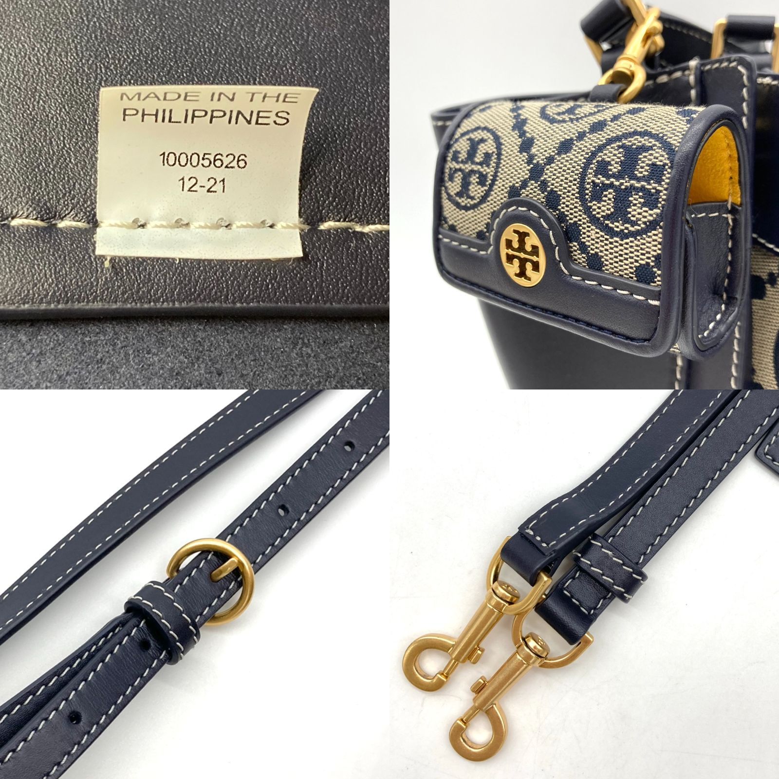 ▽トリーバーチ/TORY BURCH Tモノグラム マックグロー ドラゴンフライ 