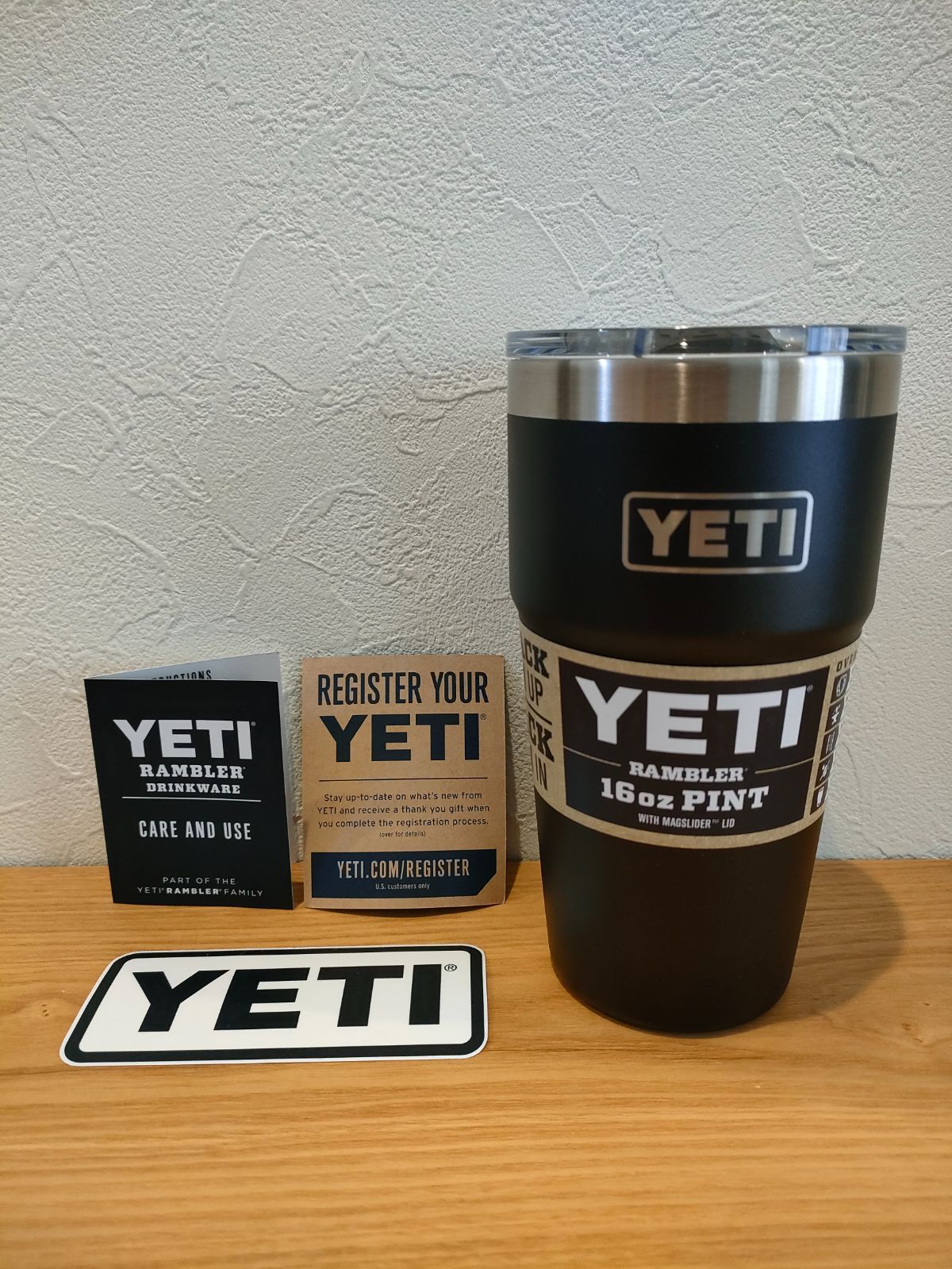 日本未発売】新品 YETI イエティ ランブラー 16oz ブラック - メルカリ
