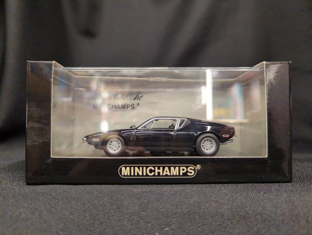 ポールズモデルアート 1/43ミニチャンプス De Tomaso Pantera 1972 Black