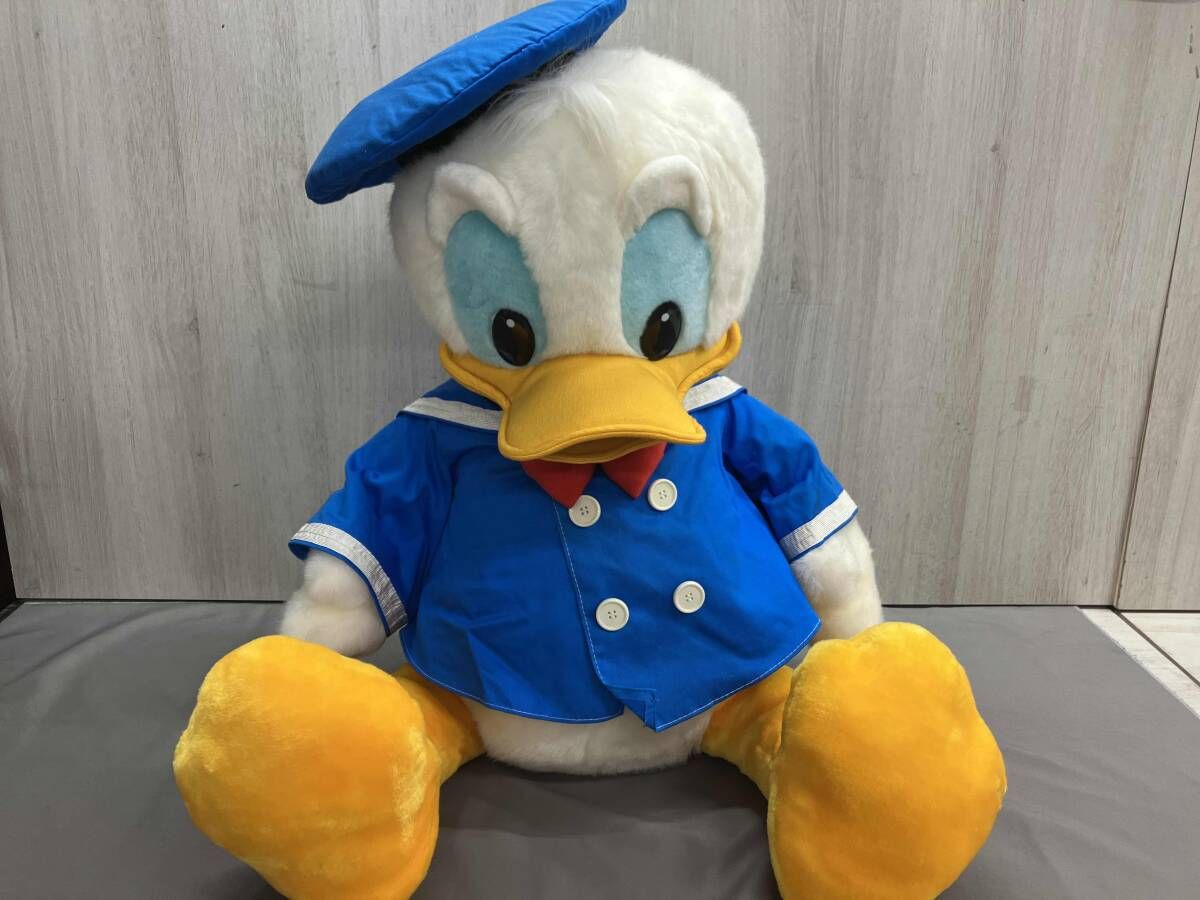 ドナルドダック　特大ぬいぐるみ ドナルドダック - ドナルド 特大 ぬいぐるみの通販 by mac's