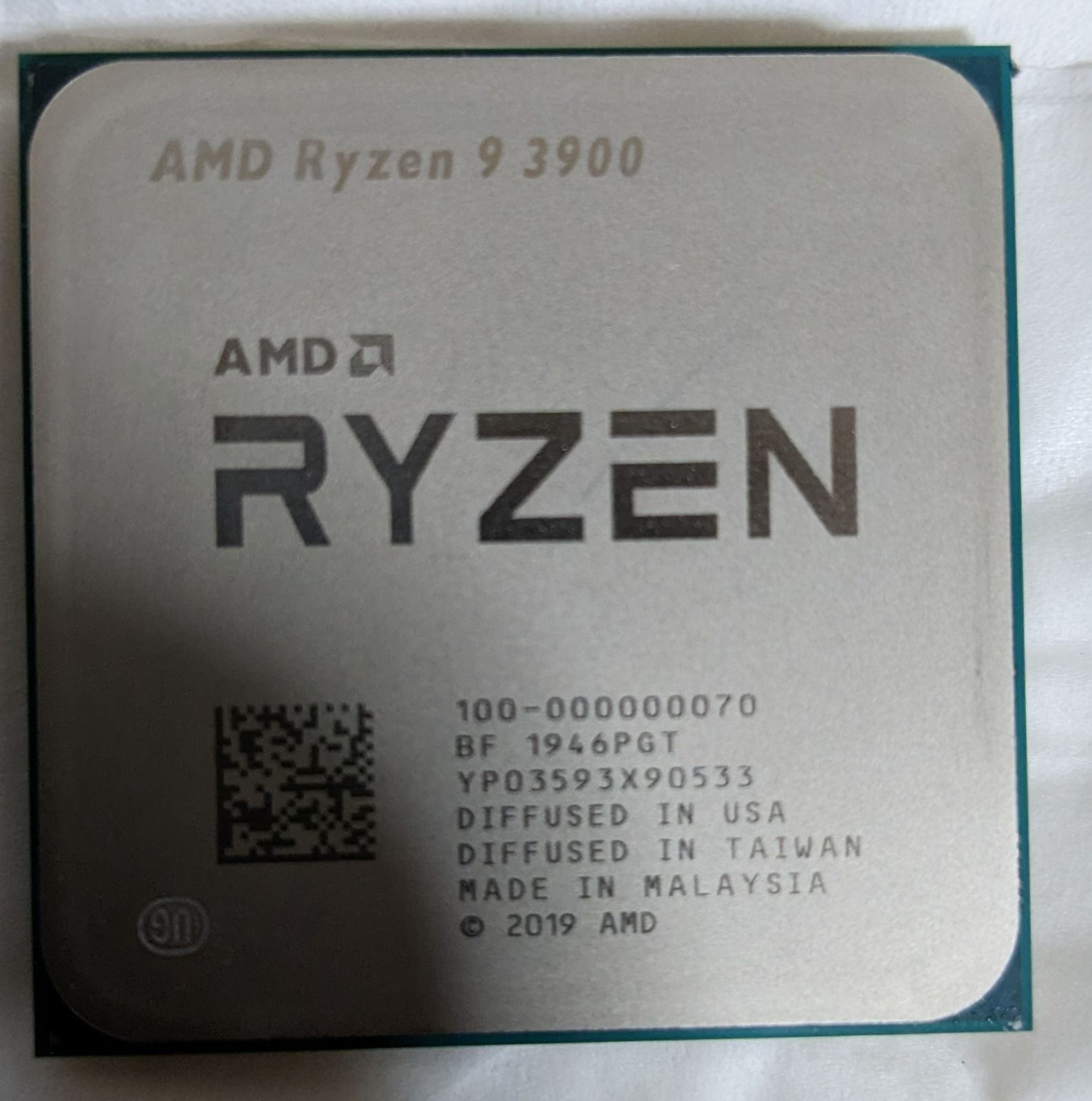 Ryzen 9 3900 ジャンク品