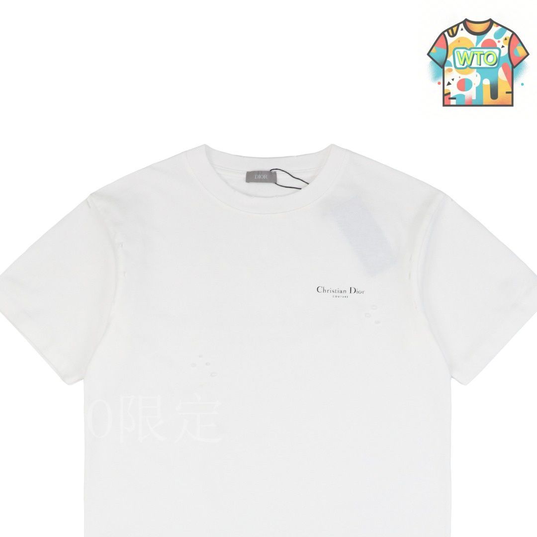 今日特価】Dior 25SS 鈴蘭花ロゴプリント T シャツ-3 - メルカリ