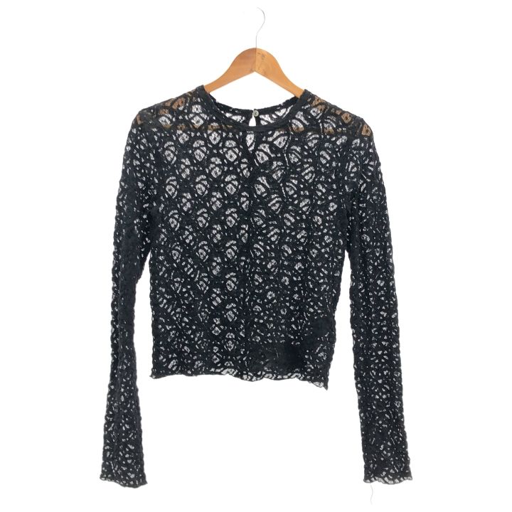 ペイズリー ストレッチレースプルオーバー イエナ 新品 IENA