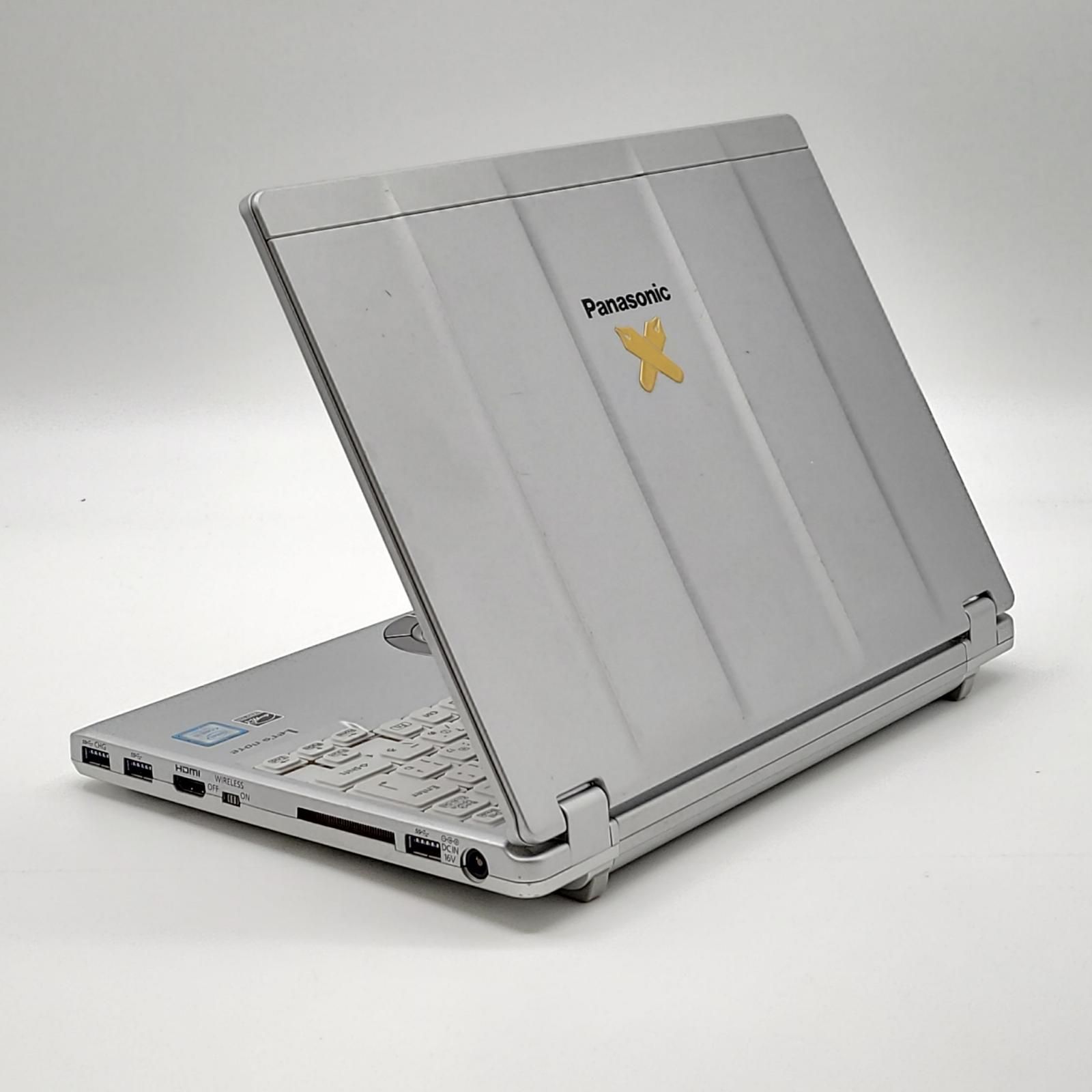 【全額返金保証】【最速発送】Panasonic Let's note CFSZ6-1L /i5-7200U /8GB /256GB /バッテリー82%【動作良好・良品】