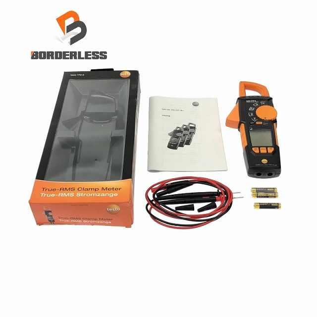 ♥品 testo テストー クランプメーター testo 770-3 突入電流測定 温度測定 Bluetooth機能付き 工業用計測機器