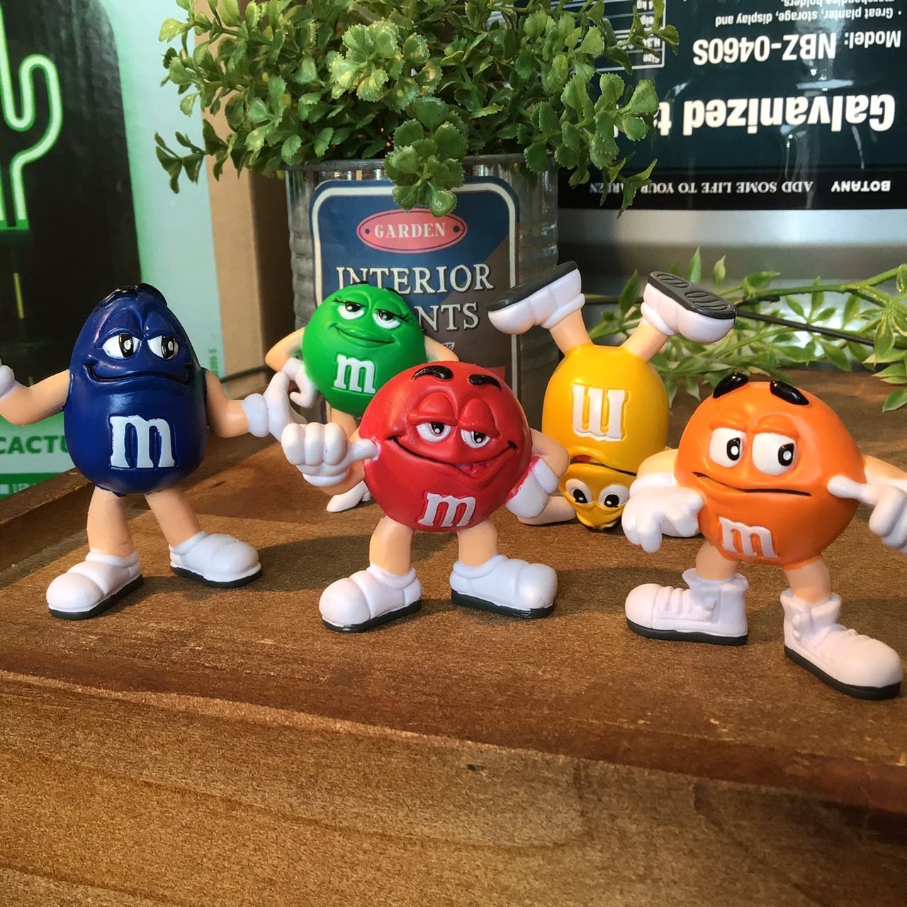 新品 M&M'S エムアンドエムズ フィギュア PVC アメリカン 雑貨 インテリア 小物