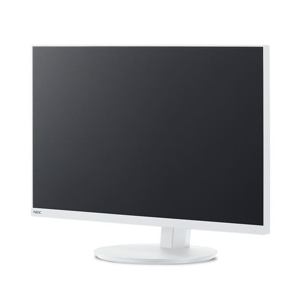NEC23.8型3辺狭額縁VAワイド液晶ディスプレイ ホワイト