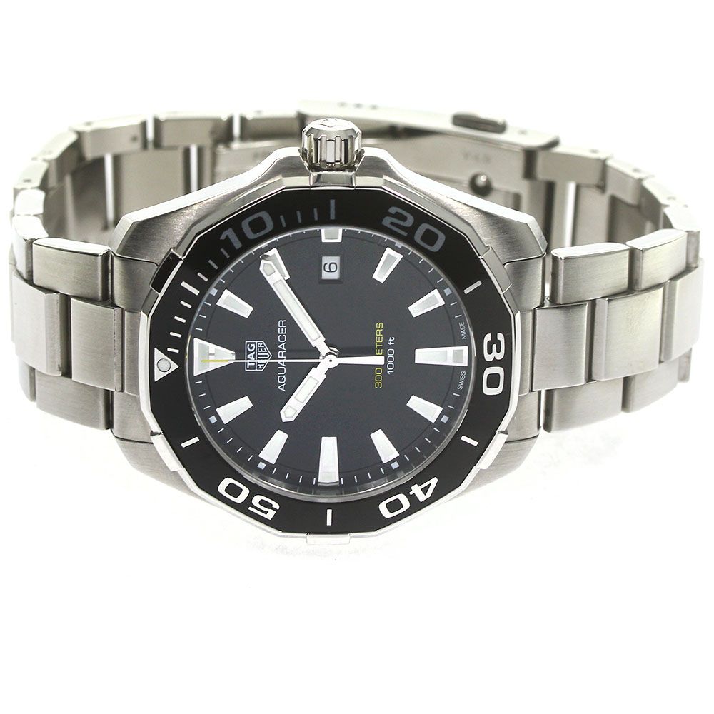 タグホイヤー TAG HEUER WAY101A アクアレーサー デイト タグ・ホイヤー アクアレーサー300m WAY101A.BA0746 ブラック