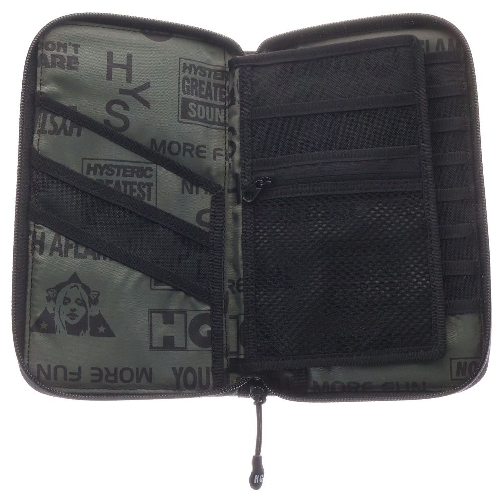 HYSTERIC GLAMOUR パスポート ケース ブラック HYSTERIC GLAMOUR パスポート ケース ブラック HYSTERIC GLAMOUR