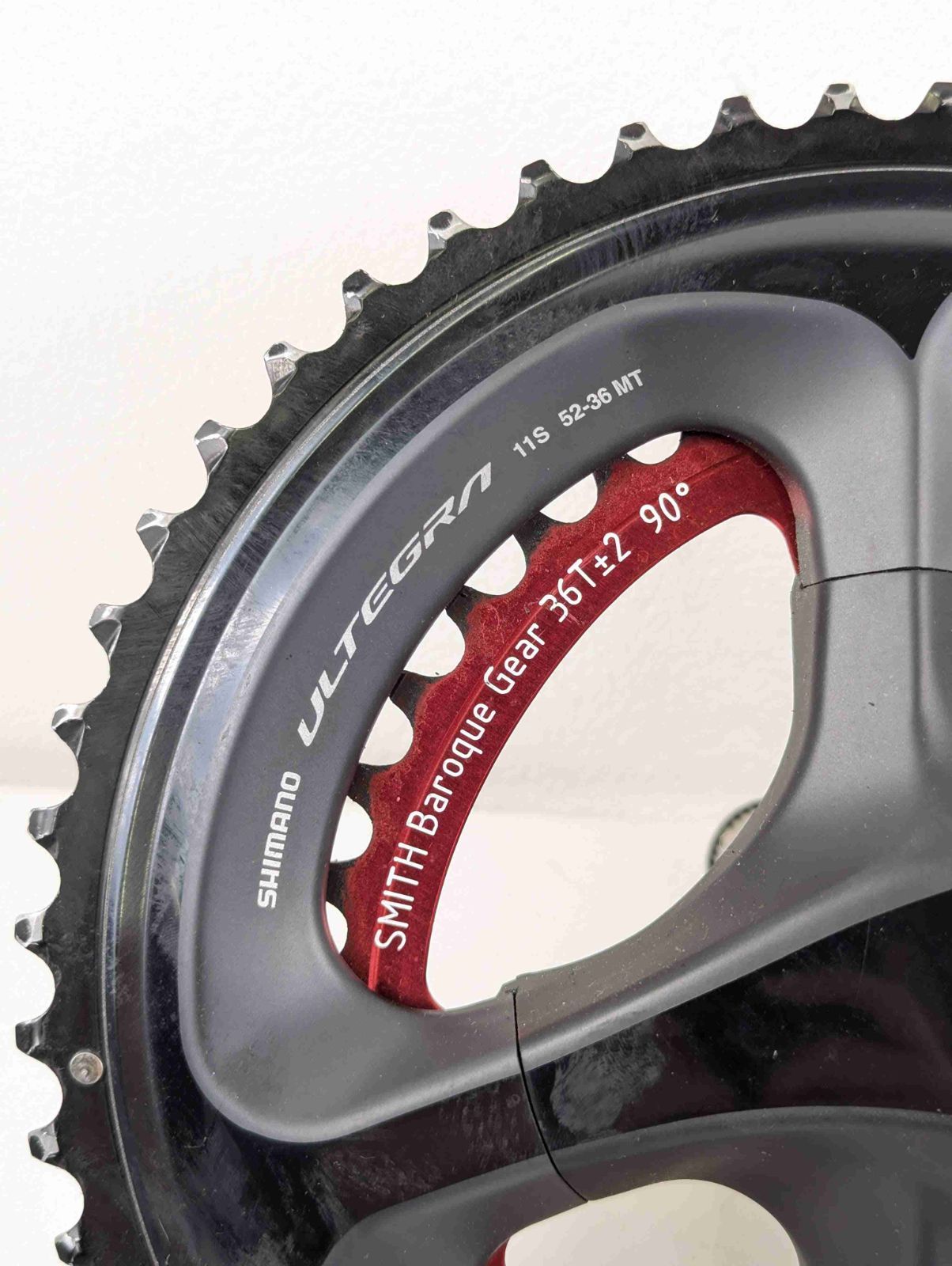 SHIMANO - 美品　FC R8000 スミス　バロックギア 並品】Shimano シマノ Ultegra FC R8000 52 36t Smith バロック