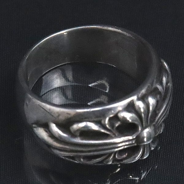 CHROME HEARTS 銀座店 クロムハーツ フローラルクロス リング 指輪