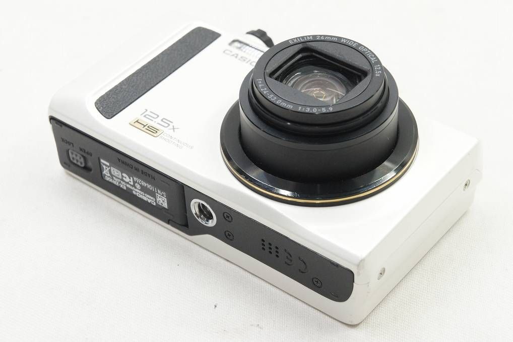 CASIO EXILIM EX-ZR100　デジカメ Amazon.com : Casio High Speed Exilim Ex-zr100 Digital Camera White