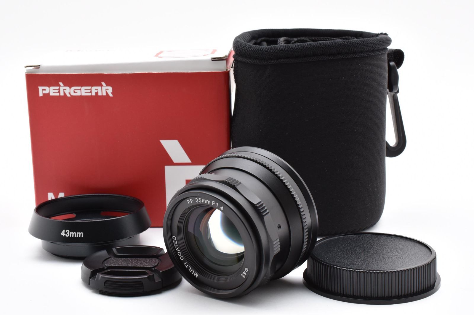 ☆新品級☆ パーギア 工場 PERGEAR 35mm F1.4 Lマウント OL3242 #78