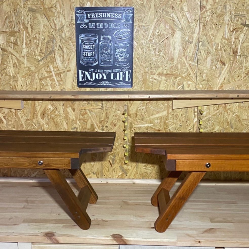 カングー2 トランクボード折りたたみテーブル塗装仕上げ ナチュラル