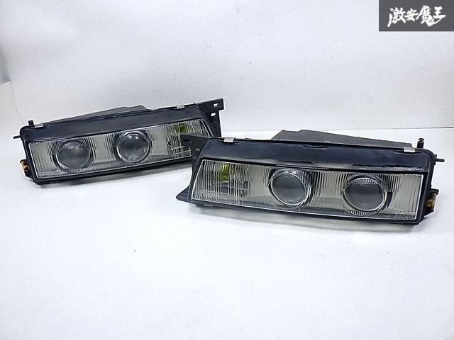 日産純正 S13 シルビア ハロゲン ヘッドライト プロジェクター 3連プロ