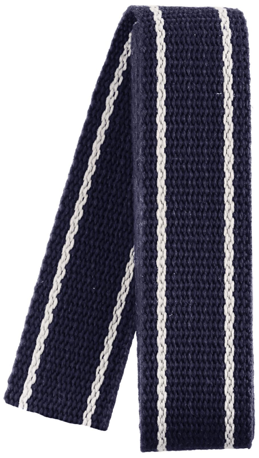 26 201 ネイビー 1 mカット 25 mm幅 レーンベルト ナチュラル Clover