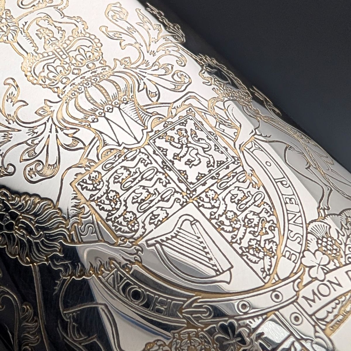 1977年 英国エリザベスⅡ世 シルバージュビリー 純銀製 タンカード 338g Yorkshire Mint