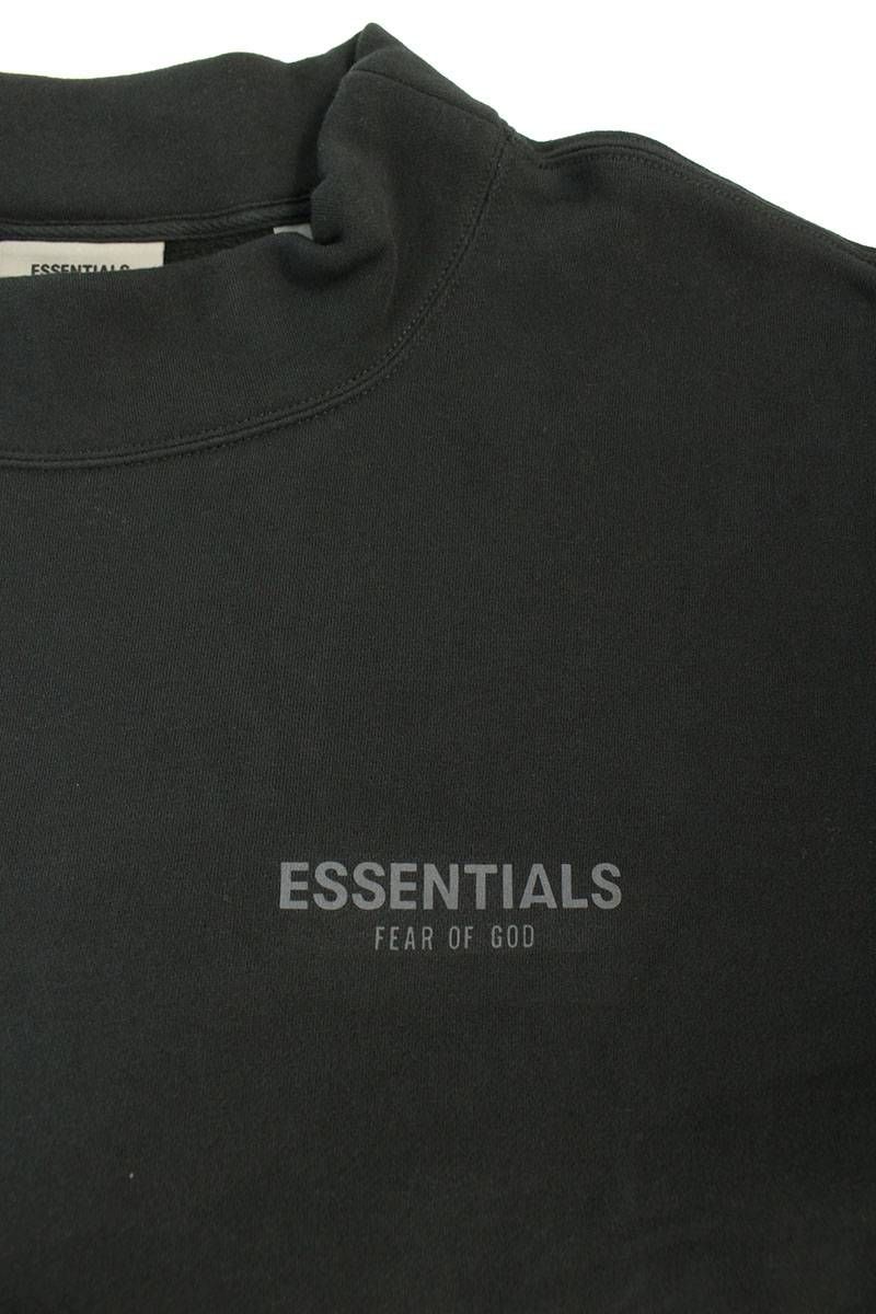 フォグ ESSENTIALS MOCK NECK SWEAT モックネックロゴスウェット