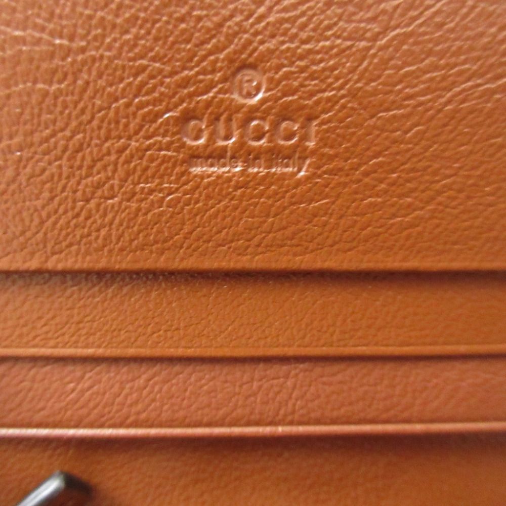 茶 2つ折り財布